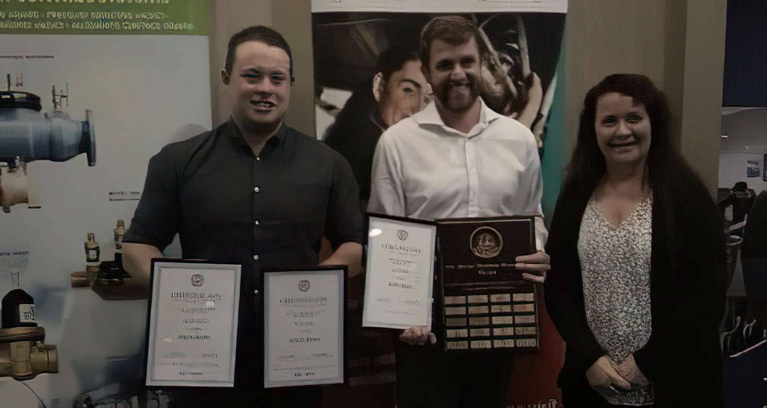Water Tight Canberra team, wins multiple awards at the Master Plumbers Awards Night