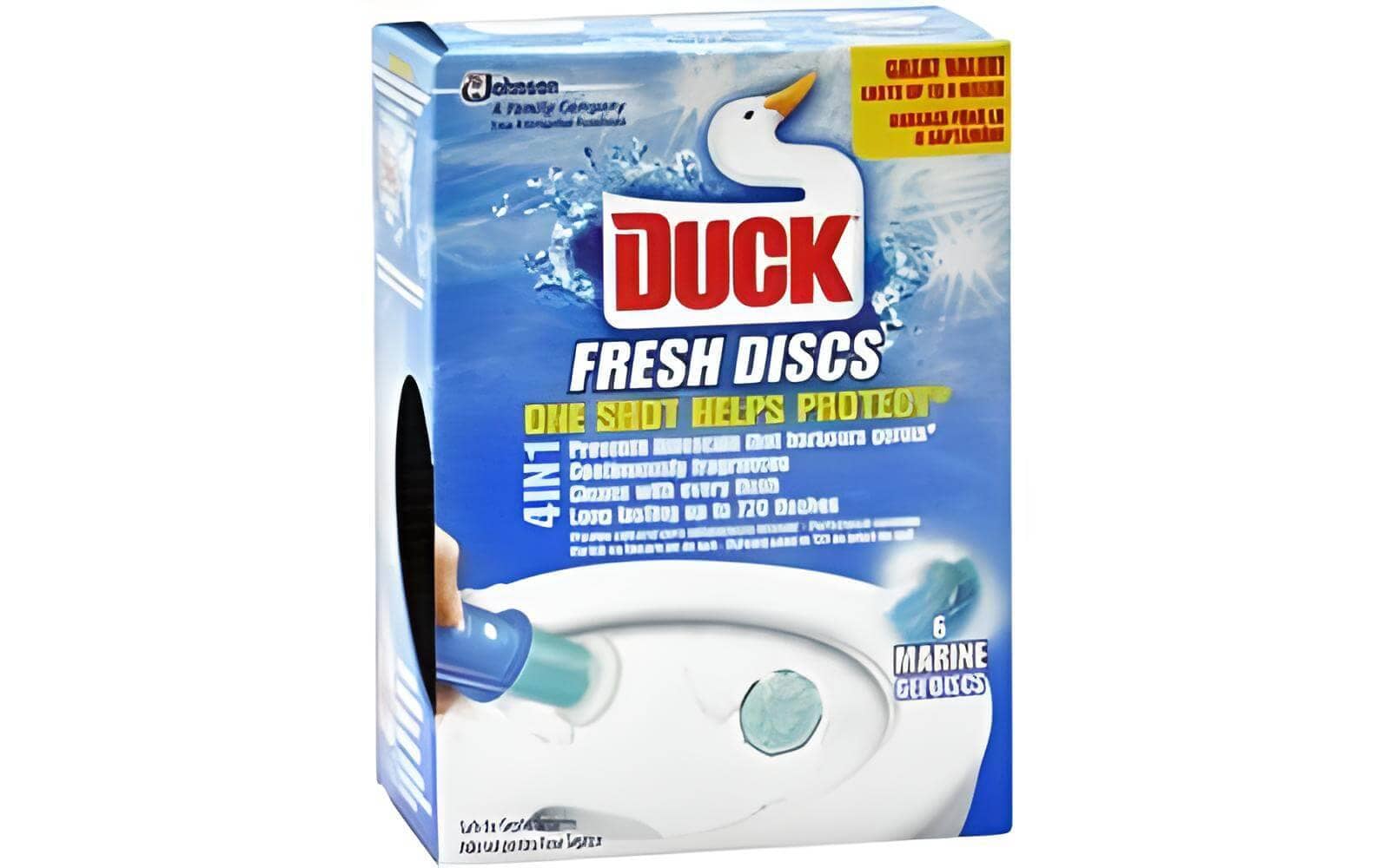 duck fresh discs toilet sanitiser box