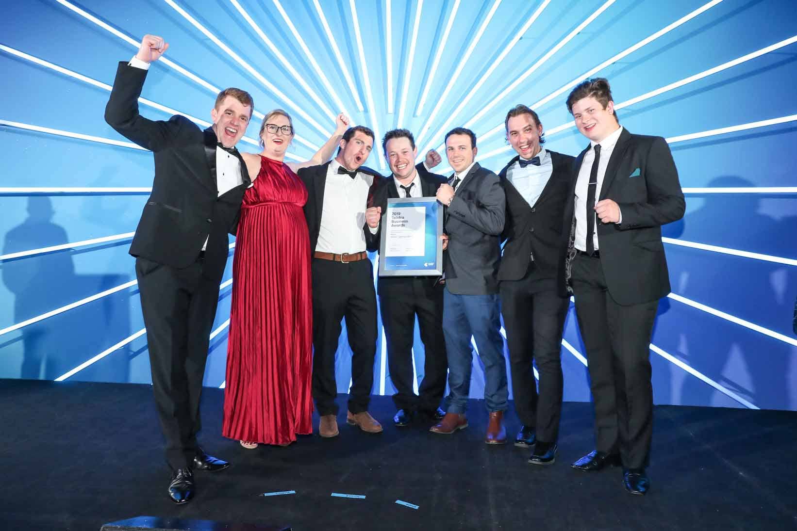 Water Tight Canberra wins the 2019 Telstra business award