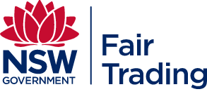 nsw government fair trading logo